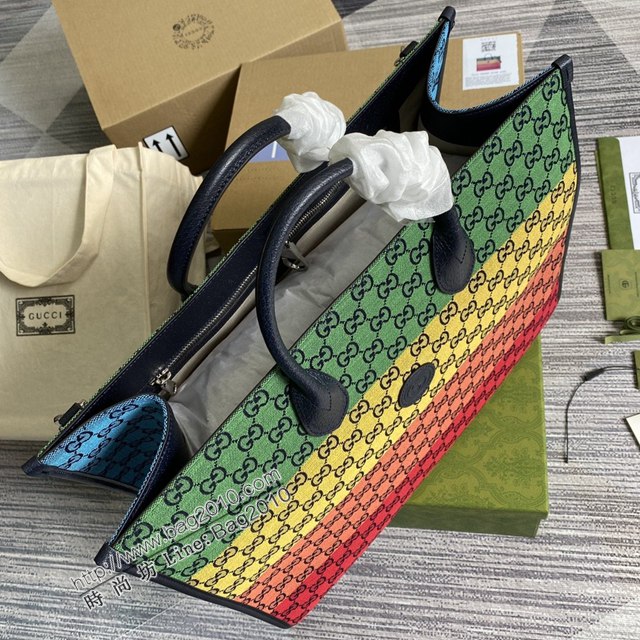 Gucci新款包包 古馳GG Marmont系列購物包 Gucci手提肩背托特包 659980  ydg3244